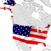 USA politische Karte